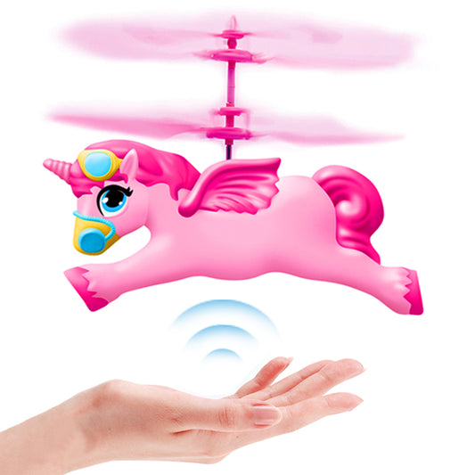 New Listing Hand Sensor Unicorn Kids Electric Radio Control Helicopter Toys