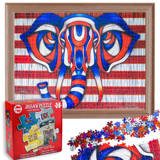 "Puzzles for Adults 1000 Piece, Jigsaw Puzzles 1000 Pieces for Adults Kids, Puzzle 1000 Pieces - Educational Toys & Challenging Family Activity Fun Games "