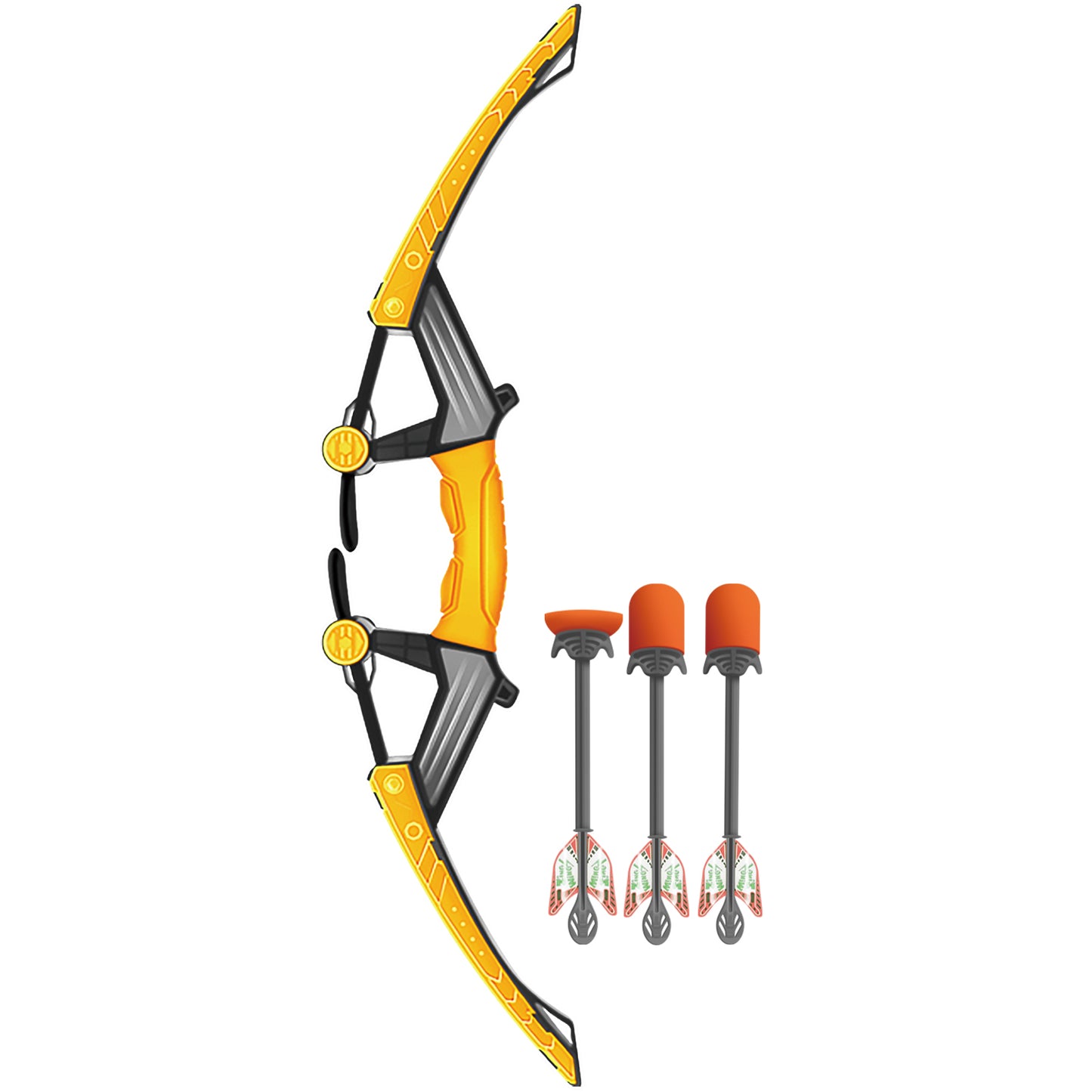 New children's bow and arrow set with sound and suction cup outdoor shooting toys