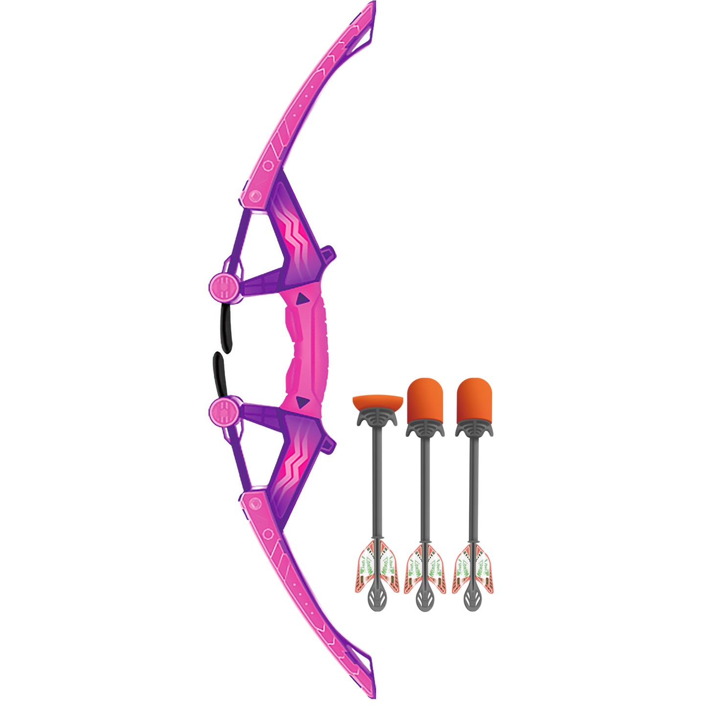 New children's bow and arrow set with sound and suction cup outdoor shooting toys