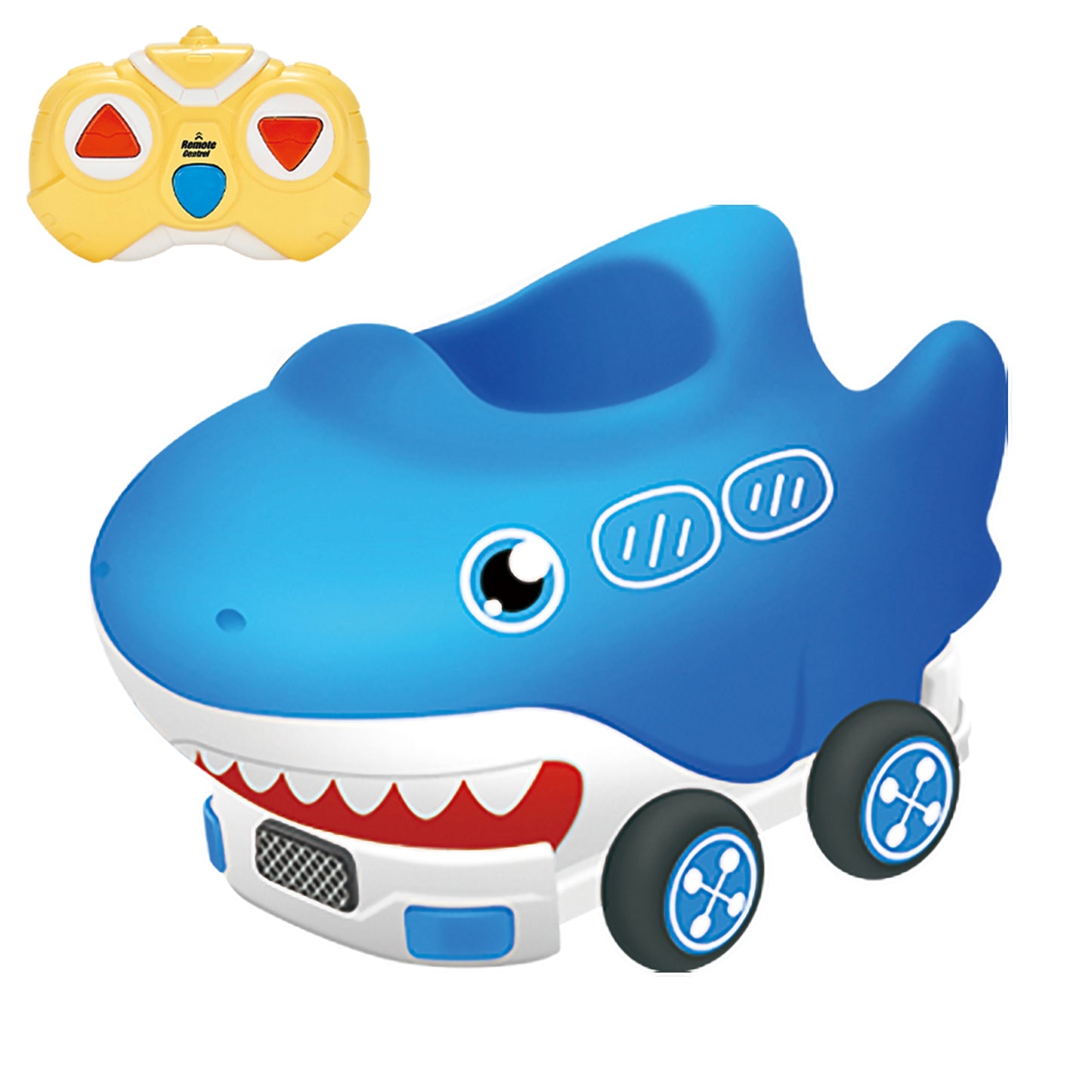 Remote Control Cars,Kids RC Car Toy for Toddlers Boys 1 2 3 Years Old,Cartoon Cars with Lights and Music Birthday Gifts for Boys Girls Age 1-3