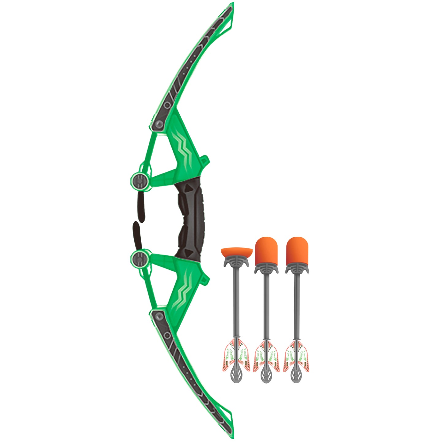 New children's bow and arrow set with sound and suction cup outdoor shooting toys