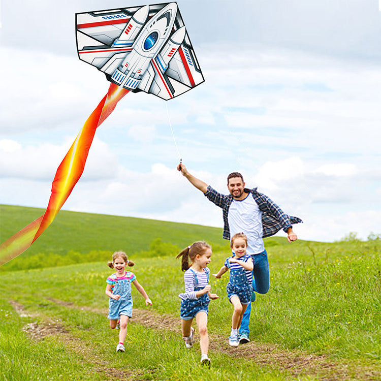 Kite for Kids Age 4-8 8-12, Large Kite for Boys Adults Easy to Fly & Assemble, Beach Kites with 328ft Kite String,Perfect for Beach Trip Park Family Activities Outdoor Games-Red Snake