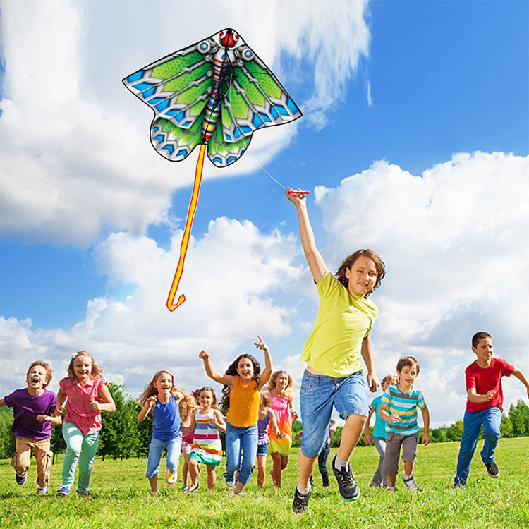 Kite for Kids Age 4-8 8-12, Large Kite for Boys Adults Easy to Fly & Assemble, Beach Kites with 328ft Kite String,Perfect for Beach Trip Park Family Activities Outdoor Games-Red Snake