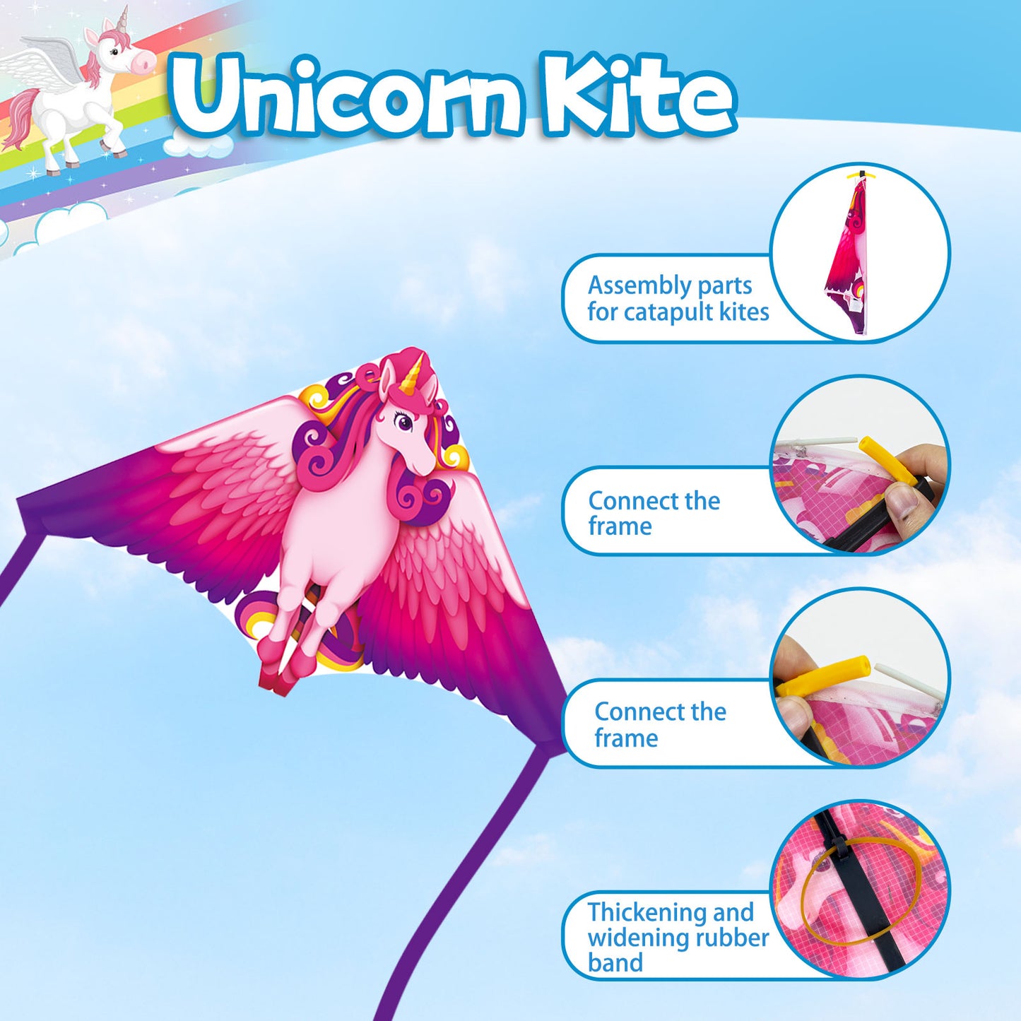 Mini Kite for Kids, Finger Launcher Kites Easy to Fly on Beach|Park|Plaza|Garden|Backyard, Birthday Easter Gifts for Boys Girls Ages 3 4 5 6 7 8-18 Years Outdoor Flying Toys,Mini Kites Bulk