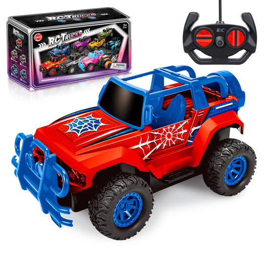 Remote Control Cars , 1:20 Scale Jeep RC Car,  LED Light Off-Road Pink Radio Monster RC Trucks with Auto Mode, Storage Case Toys Car Gifts for Girls Kids 3 4 5 6 7 8