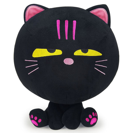 Stuffed Animal Plush Toys,Black Cat Plush Toy Doll,Soft Sleeping Stuffed Animal Toys for Girls Boys Kids Toddlers Baby Birthday Valentines Gift
