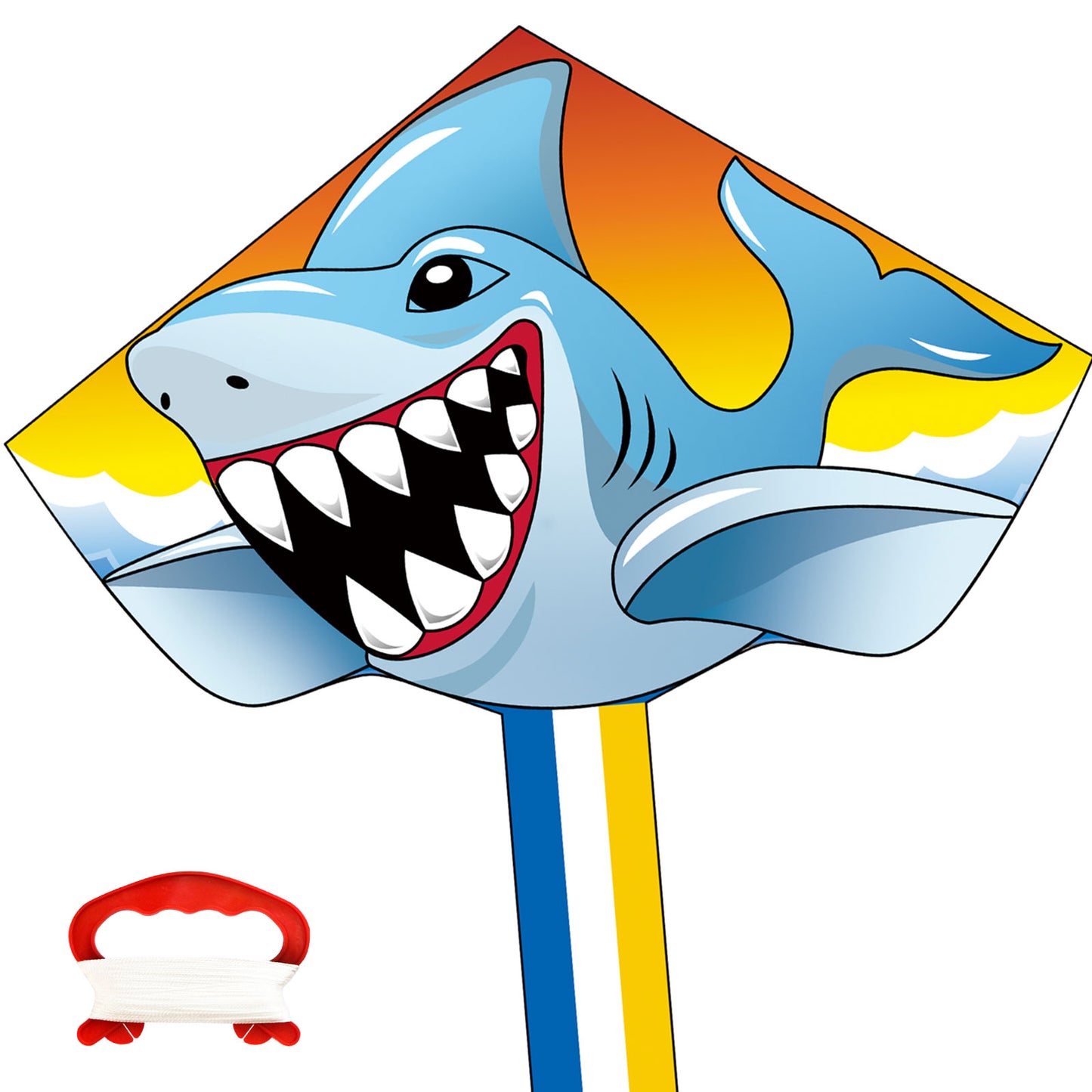 Kite for Kids Age 4-8 8-12, Large Kite for Boys Adults Easy to Fly & Assemble, Beach Kites with 328ft Kite String,Perfect for Beach Trip Park Family Activities Outdoor Games-Octopus