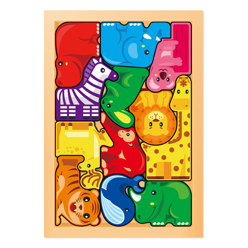 "Dinosaur Toys for Kids 1-3 Wooden Stacking Blocks Montessori Toys, Balance Competition Games, Customized Birthday Gifts for Baby Boys and Girls for 4 5 Year Olds "