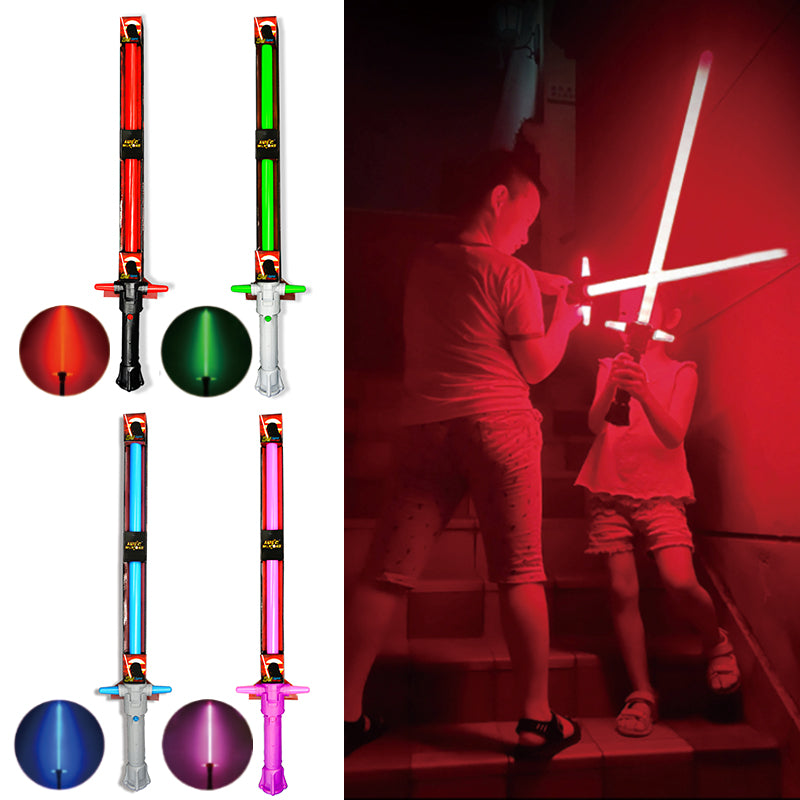 Light Saber for Kids Toddlers Adults -LED Light Up Saber Toys with Colorful Flashing Lights & Sounds for Kids Adults Holiday Xmas Theme Party Gift Idea