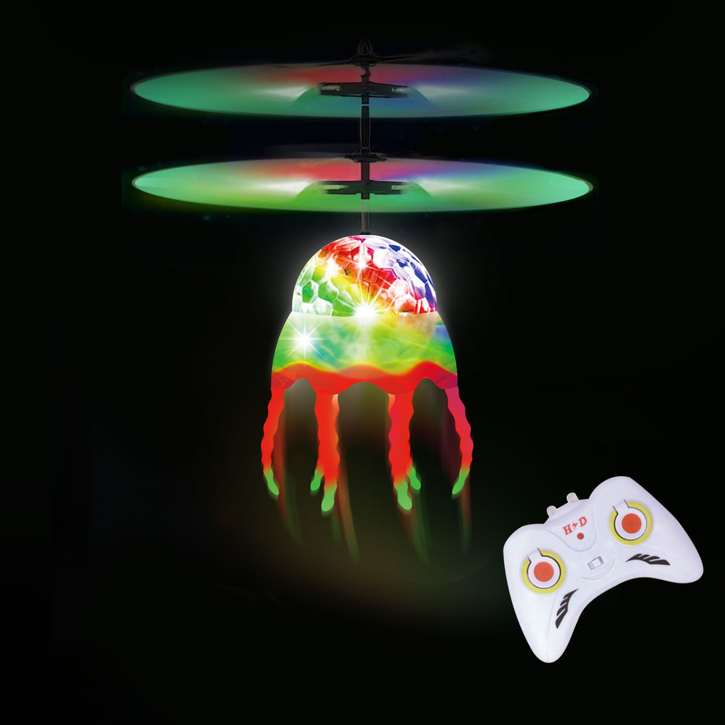 Flying Ball RC Toys,Built-in LED RC Robot Drone Remote Control Helicopter Indoor Outdoor Games Toys for Kids Boys Girls 6 7 8 9 10 Year Old Birthday