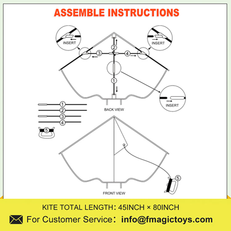 Kite for Kids Age 4-8 8-12, Large Kite for Boys Adults Easy to Fly & Assemble, Beach Kites with 328ft Kite String,Perfect for Beach Trip Park Family Activities Outdoor Games-Peacock