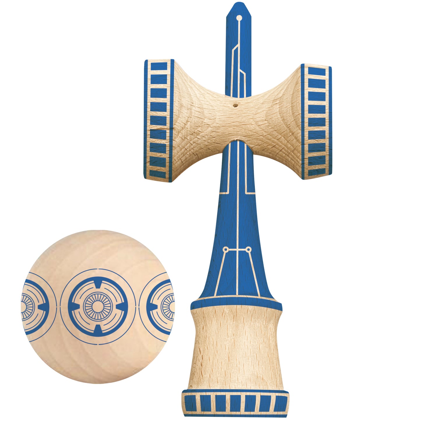 Kendama – Smooth Texture and Flawless Balance – Enhanced Cognitive Skills – Improved Balance, Reflexes, and Creativity – Kendama Pro Model for Beginners and Experts