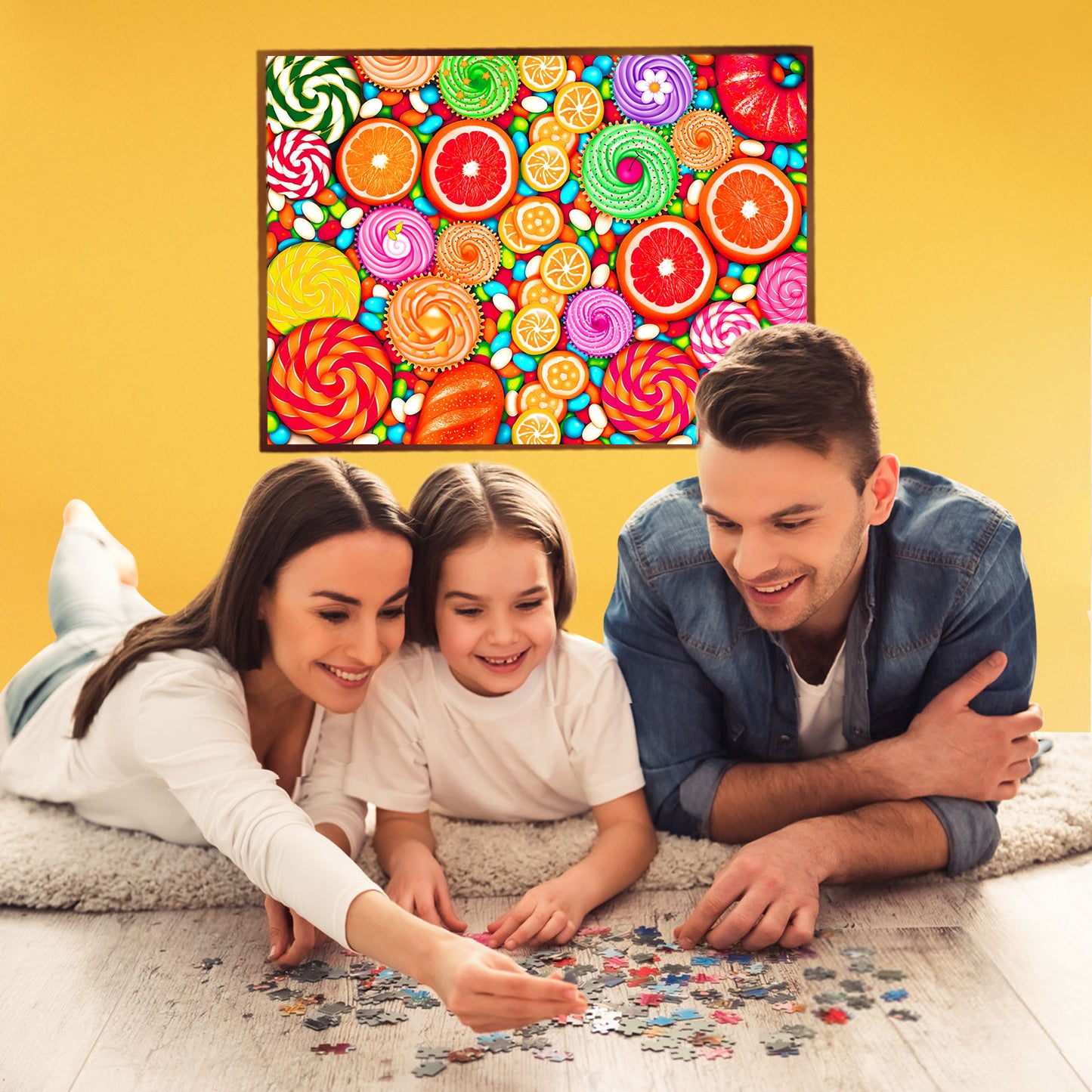 "Puzzles for Adults 1000 Piece, Jigsaw Puzzles 1000 Pieces for Adults Kids, Puzzle 1000 Pieces - Educational Toys & Challenging Family Activity Fun Games "