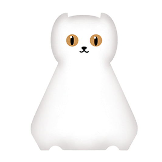 Cute Night Light, Portable LED Creativity Night Light with Touch Sensor, USB Silicone Baby Sleep Dimmable Bedside Lights, Mini Table Lamp for Children's Bedroom Room Decoration