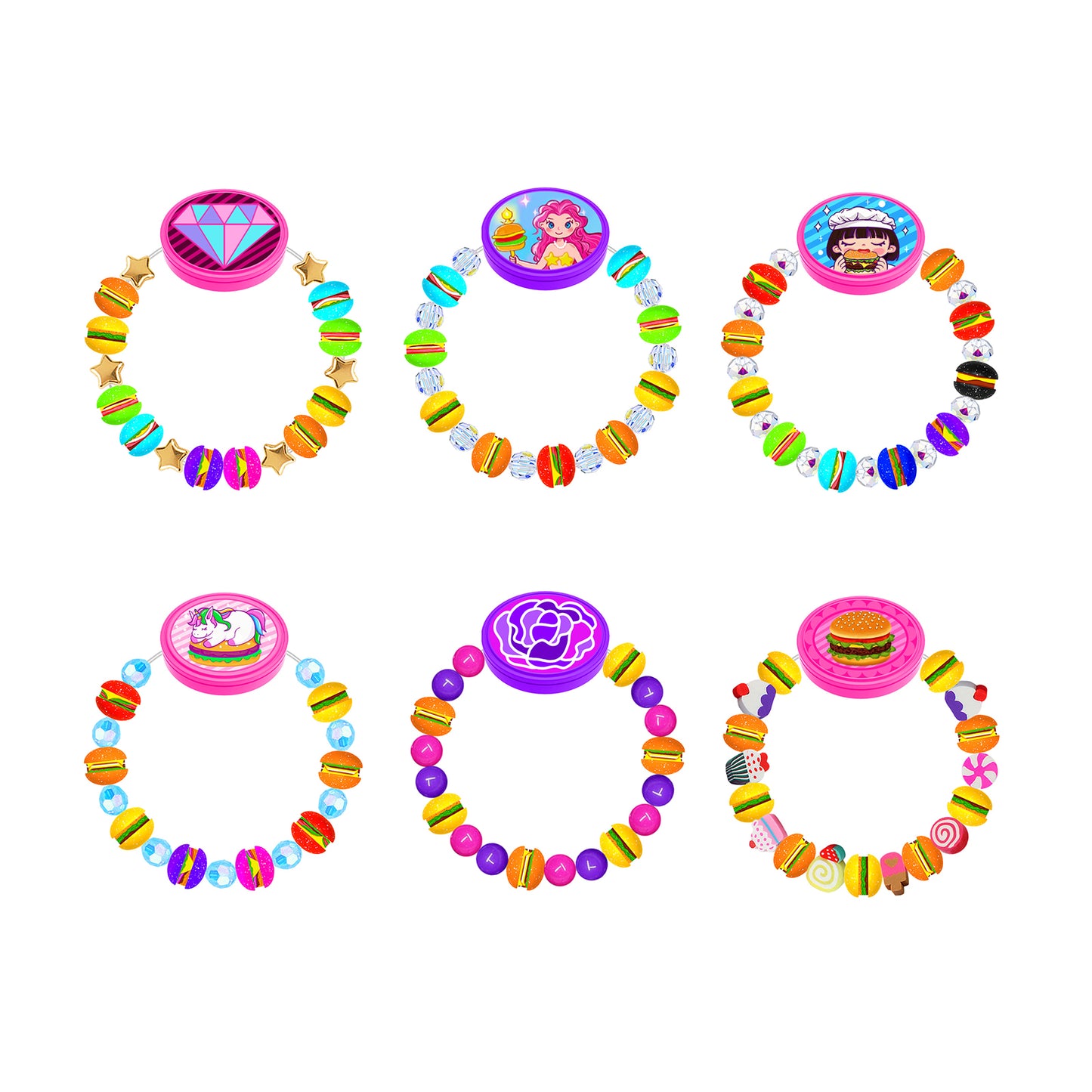 Bracelet Jewellery Making Kits for Girls, Beads DIY Arts and Crafts for Kids, Friendship Bracelets Necklace Making Kit Birthday Gifts for Child Teenagers 5-14 Years Old