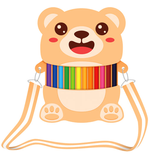 Colouring Pencils With Package - Assorted Colors (Pack of 12) | A Must-Have for All Kids Arts & Crafts Sets | Ideal for Kids Aged 3+