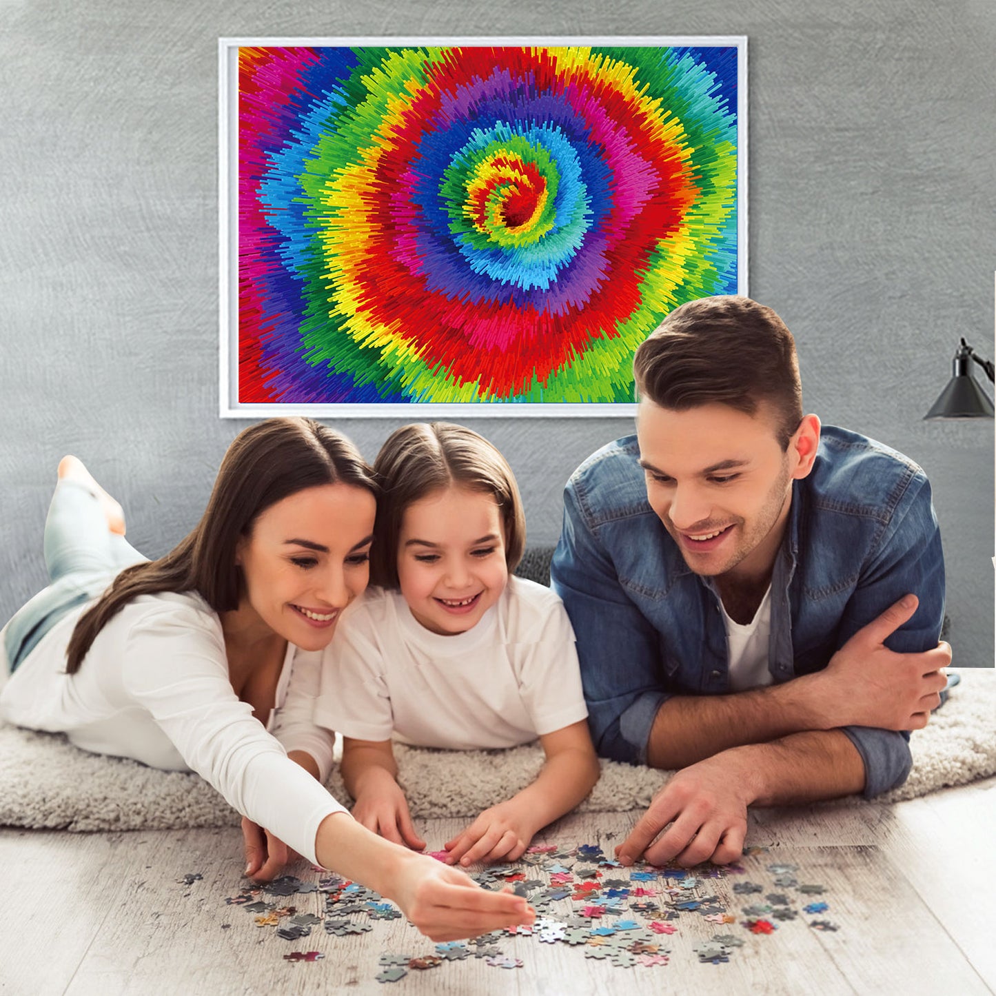 "Puzzles for Adults 1000 Piece, Jigsaw Puzzles 1000 Pieces for Adults Kids, Puzzle 1000 Pieces - Educational Toys & Challenging Family Activity Fun Games "