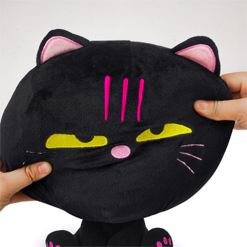 Stuffed Animal Plush Toys,Black Cat Plush Toy Doll,Soft Sleeping Stuffed Animal Toys for Girls Boys Kids Toddlers Baby Birthday Valentines Gift