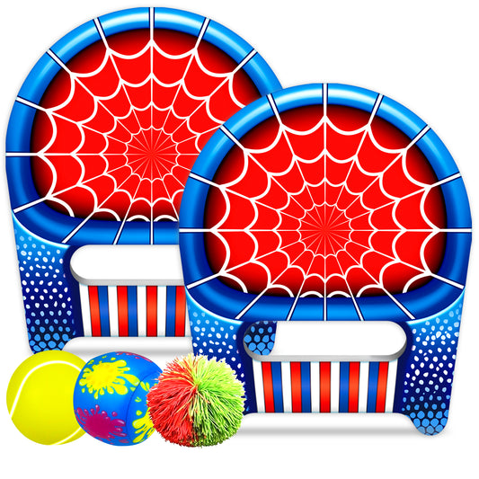 Children's fantasy sports racket Eco-friendly sponge waterproof lightweight software interactive EVA foam racket with 3 balls