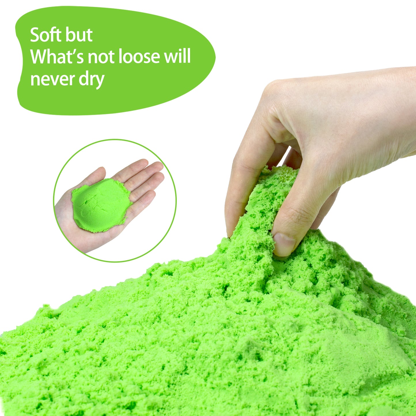 Dinosaur Play Sand Kit - 48Pcs Sensory Bin Sandbox Set Include Cardboards & Dinsoaur Figures & 2 lbs Sand & Cleaning kit & Trees & Rocks for 3 4 5 6-9 Years Old Toddlers Kids Boys Easter Gift
