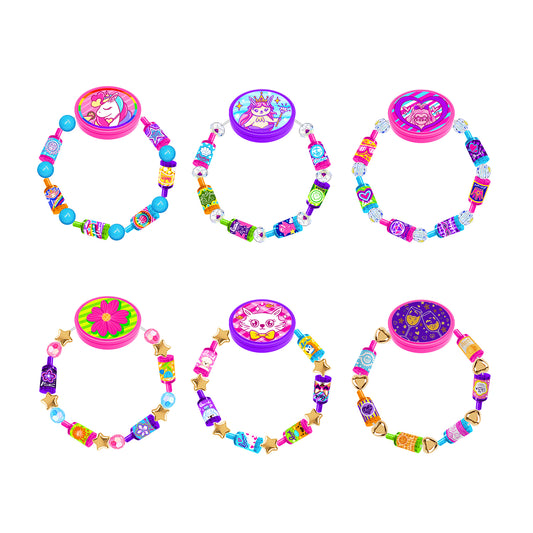 Bracelet Jewellery Making Kits for Girls, Beads DIY Arts and Crafts for Kids, Friendship Bracelets Necklace Making Kit Birthday Gifts for Child Teenagers 5-14 Years Old