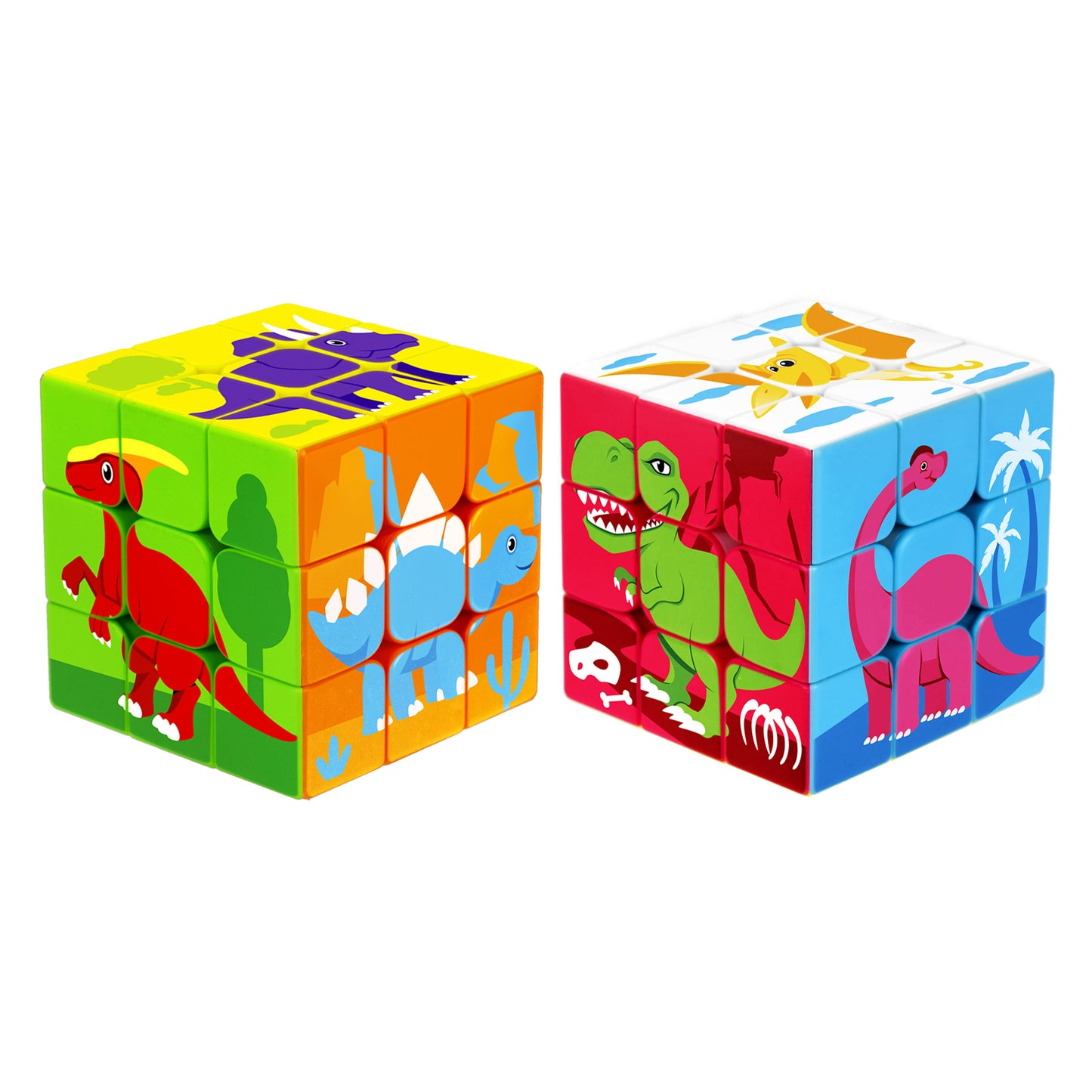 3x3 Speed Cube, Surface Magic Cube, Original Sticker Magic Cube, A Funny Puzzle Game and a Brain Teasers