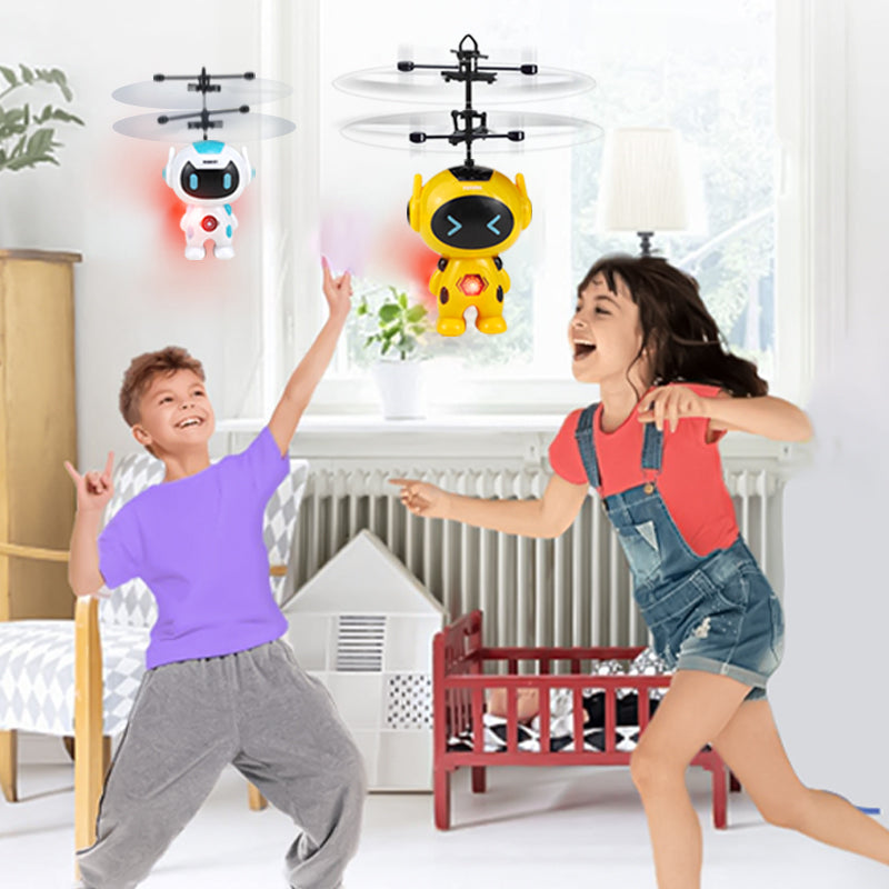 Flying Ball RC Toys,Built-in LED RC Robot Drone Remote Control Helicopter Indoor Outdoor Games Toys for Kids Boys Girls 6 7 8 9 10 Year Old Birthday