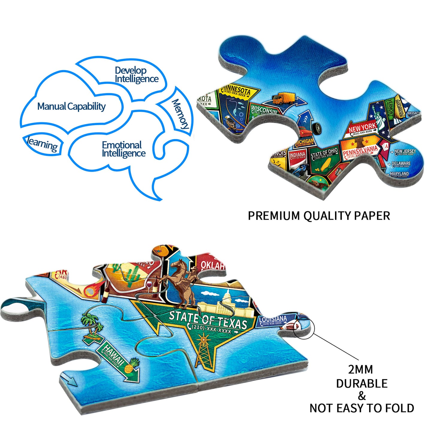"Puzzles for Adults 1000 Piece, Jigsaw Puzzles 1000 Pieces for Adults Kids, Puzzle 1000 Pieces - Educational Toys & Challenging Family Activity Fun Games "