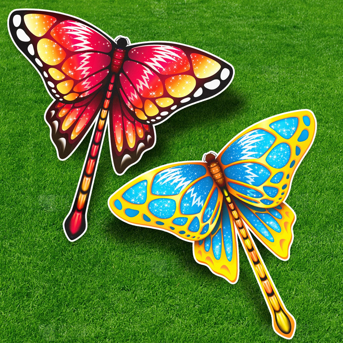 Butterfly Kites for Kids & Adults, Large kites for kids ages 4-8 Beginner Kites Easy to Flying Beach Kites