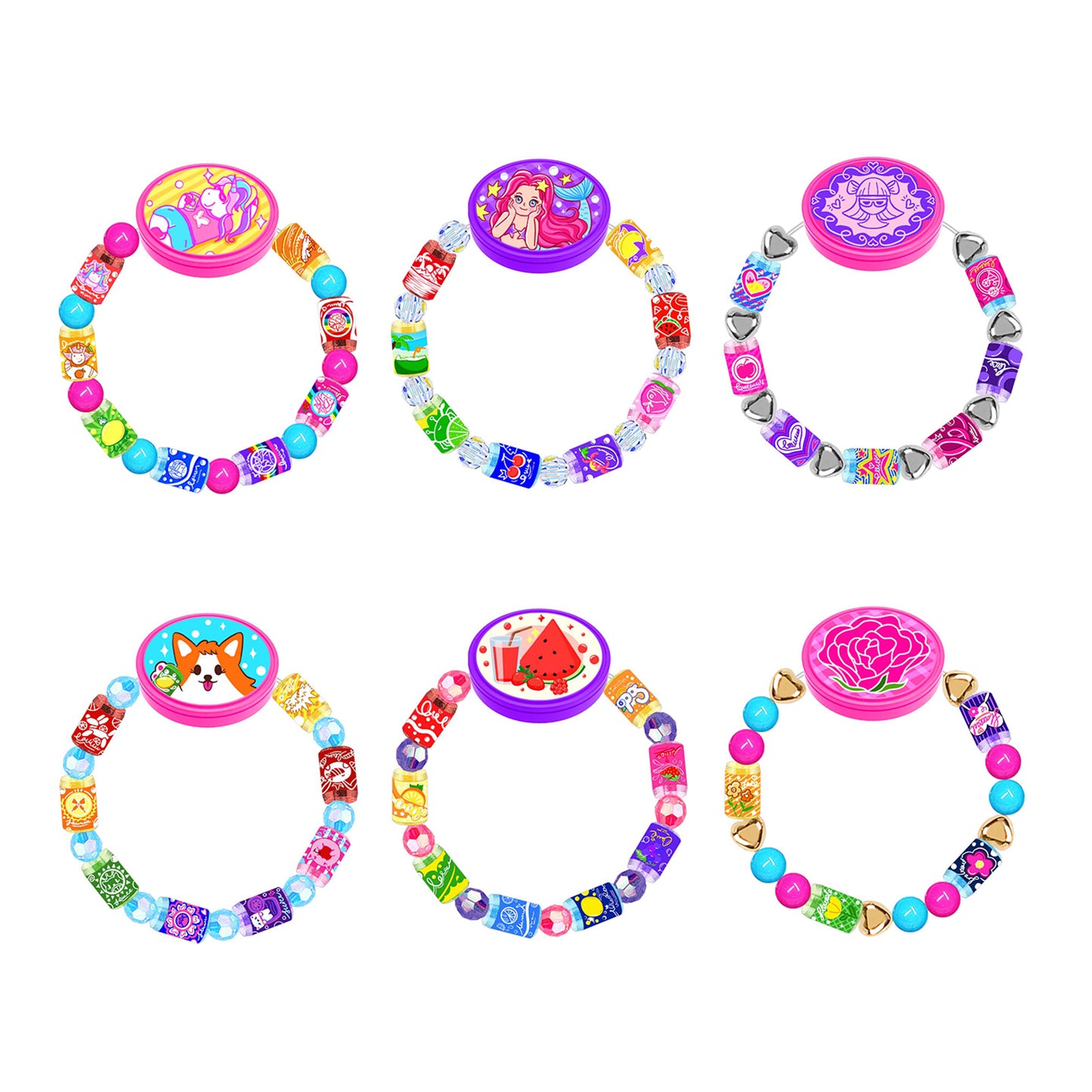 Bracelet Jewellery Making Kits for Girls, Beads DIY Arts and Crafts for Kids, Friendship Bracelets Necklace Making Kit Birthday Gifts for Child Teenagers 5-14 Years Old