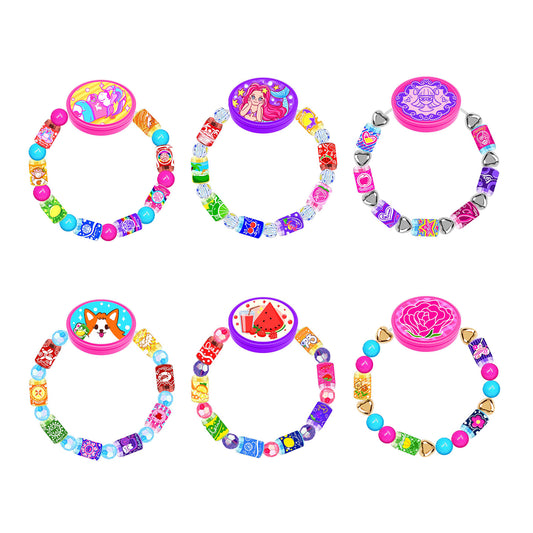 Bracelet Jewellery Making Kits for Girls, Beads DIY Arts and Crafts for Kids, Friendship Bracelets Necklace Making Kit Birthday Gifts for Child Teenagers 5-14 Years Old