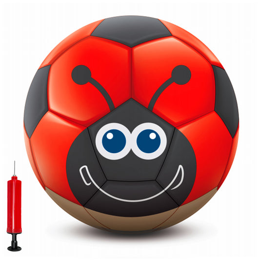 Soccer Ball, Size 3 Soccer Balls for Kids Ages 4-8,Toddlers Sport Games Outdoor Toys Ball for Boys Girls,Garden Backyard Playground Football Toys with Pump