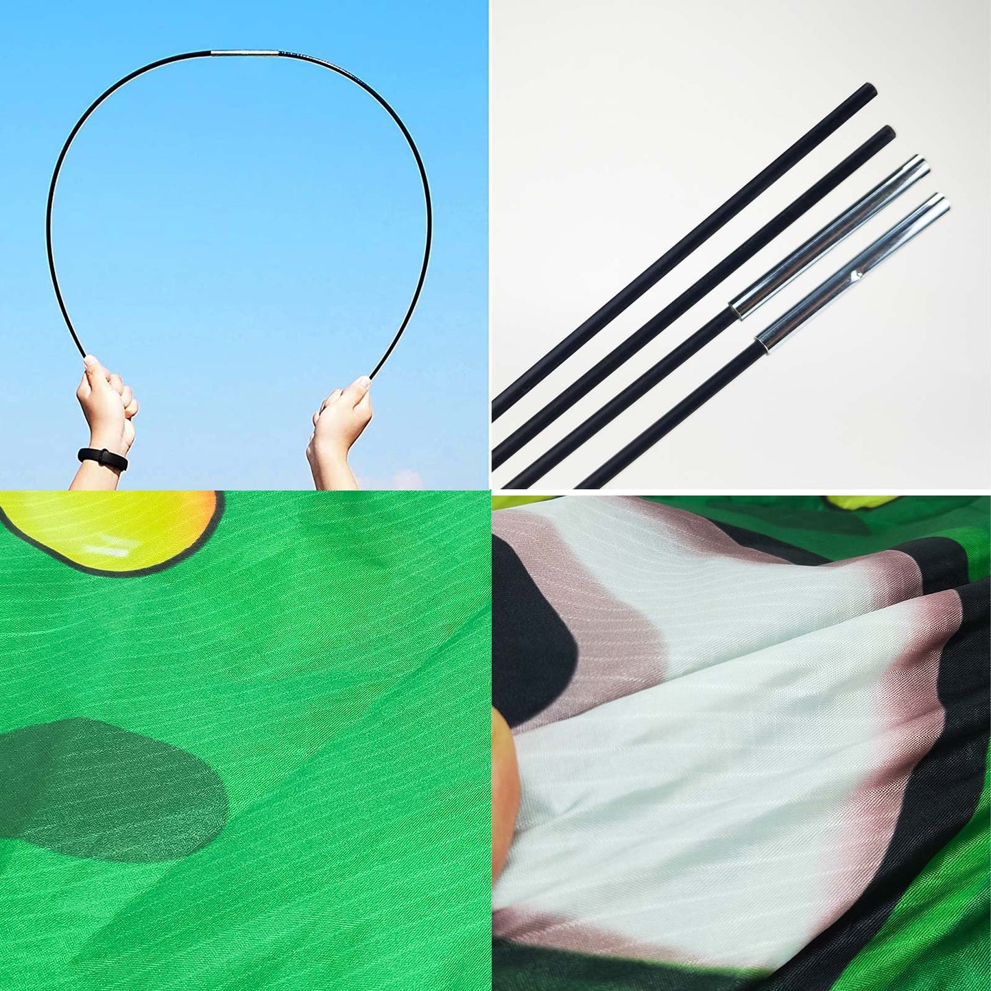 Kite for Kids Age 4-8 8-12, Large Kite for Boys Adults Easy to Fly & Assemble, Beach Kites with 328ft Kite String,Perfect for Beach Trip Park Family Activities Outdoor Games-Bat
