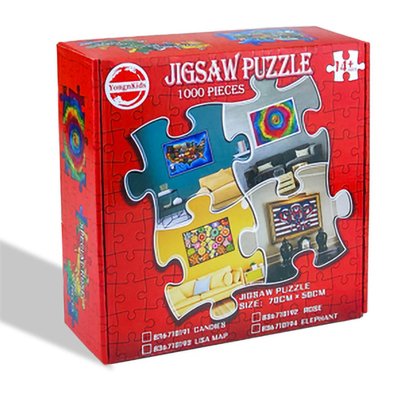 "Puzzles for Adults 1000 Piece, Jigsaw Puzzles 1000 Pieces for Adults Kids, Puzzle 1000 Pieces - Educational Toys & Challenging Family Activity Fun Games "