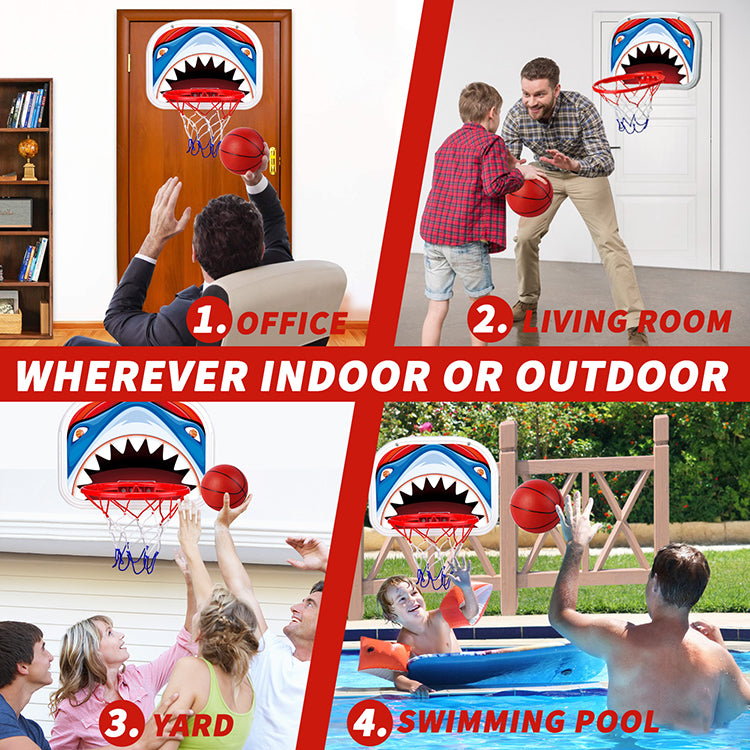 Childrens sports basketball frame indoor parent-child basketball stand hangable indoor shooting baby toy