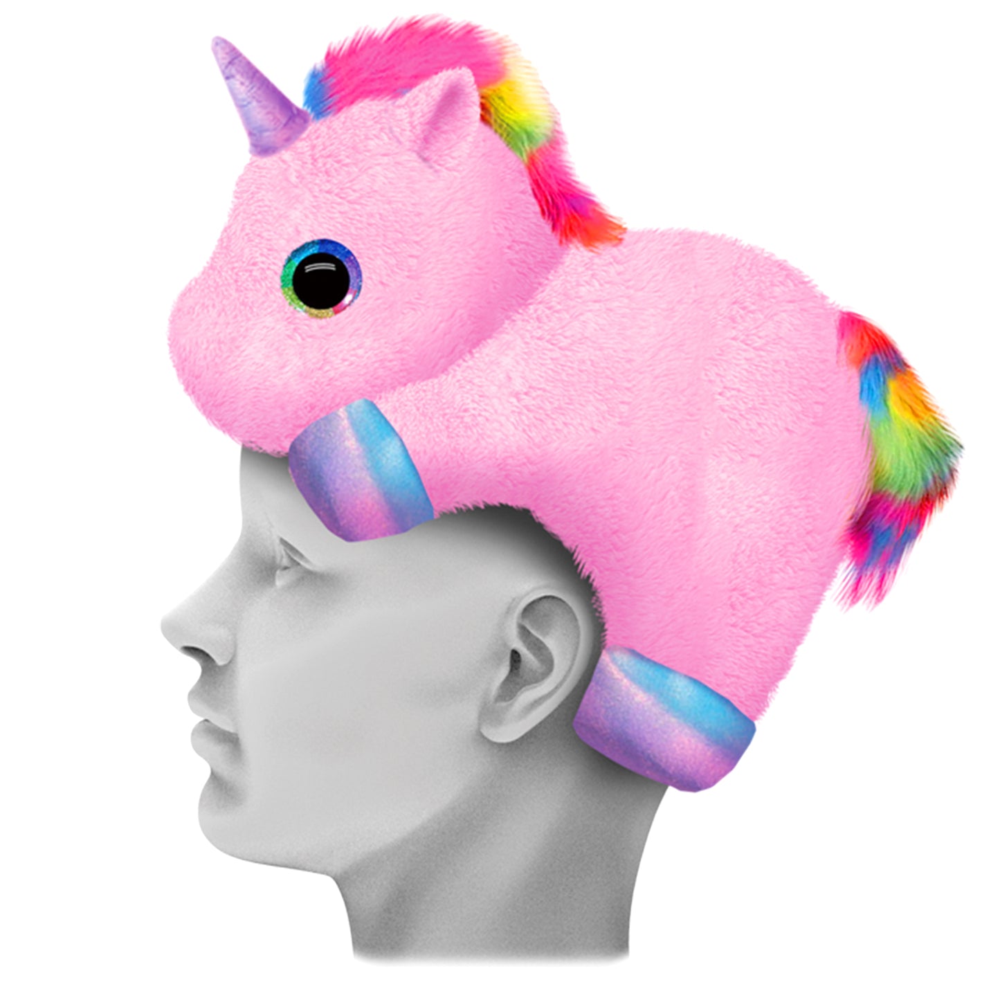 Unicorn Hat Animal Hat Novelty Plush Accessories Unicorn Party Supplies One Size Animal Cap