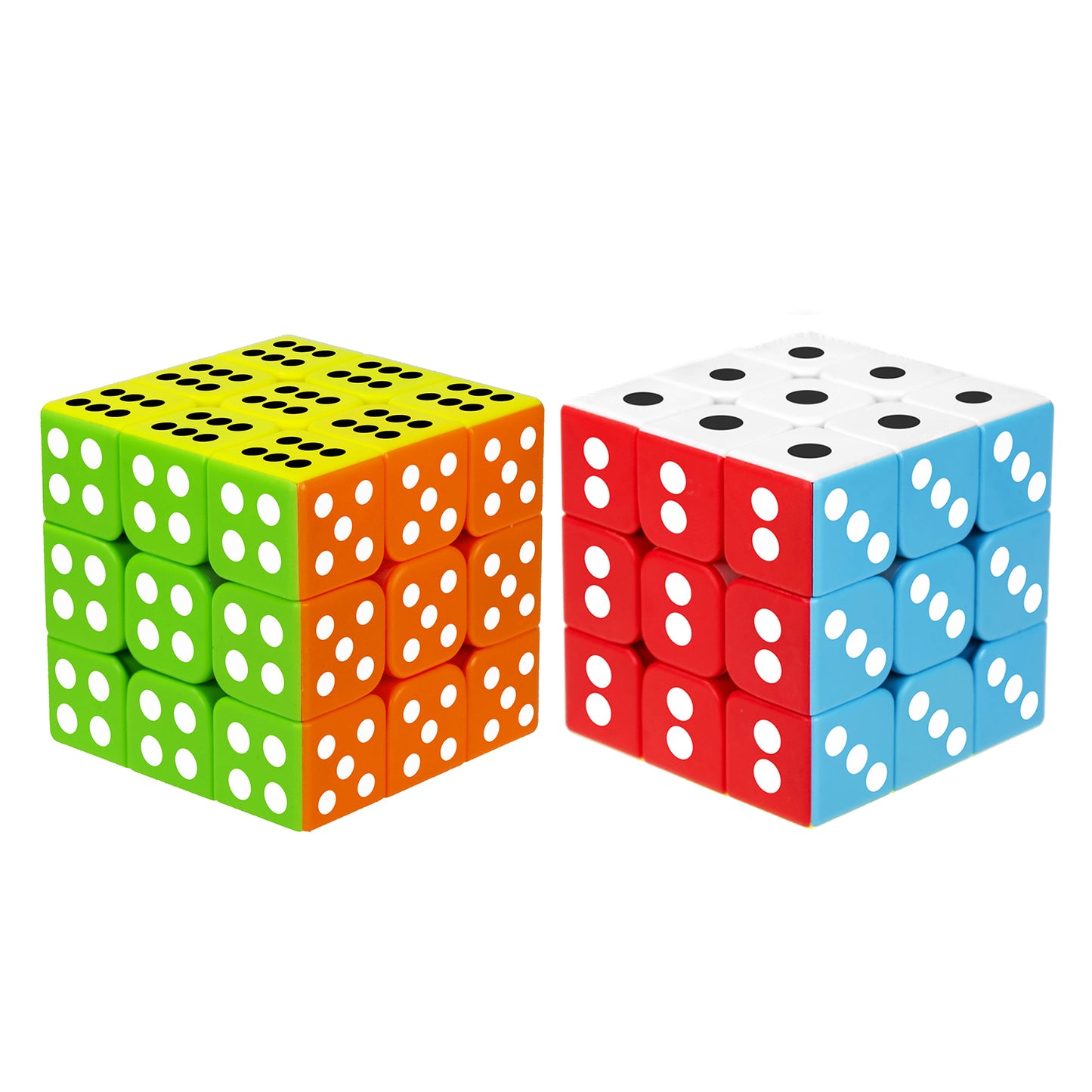 3x3 Speed Cube, Surface Magic Cube, Original Sticker Magic Cube, A Funny Puzzle Game and a Brain Teasers
