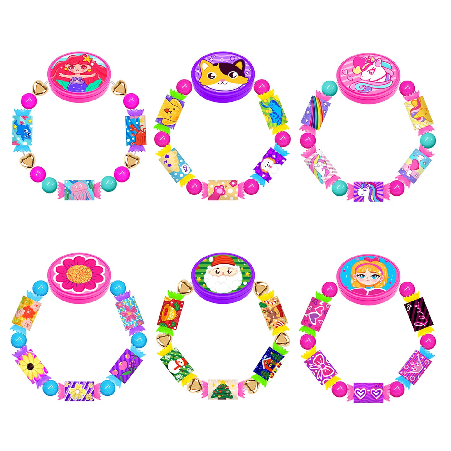 Bracelet Jewellery Making Kits for Girls, Beads DIY Arts and Crafts for Kids, Friendship Bracelets Necklace Making Kit Birthday Gifts for Child Teenagers 5-14 Years Old