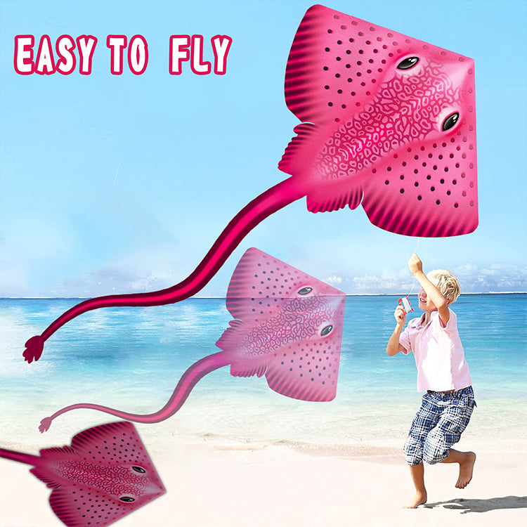 Kite for Kids Age 4-8 8-12, Large Kite for Boys Adults Easy to Fly & Assemble, Beach Kites with 328ft Kite String,Perfect for Beach Trip Park Family Activities Outdoor Games-Red Snake