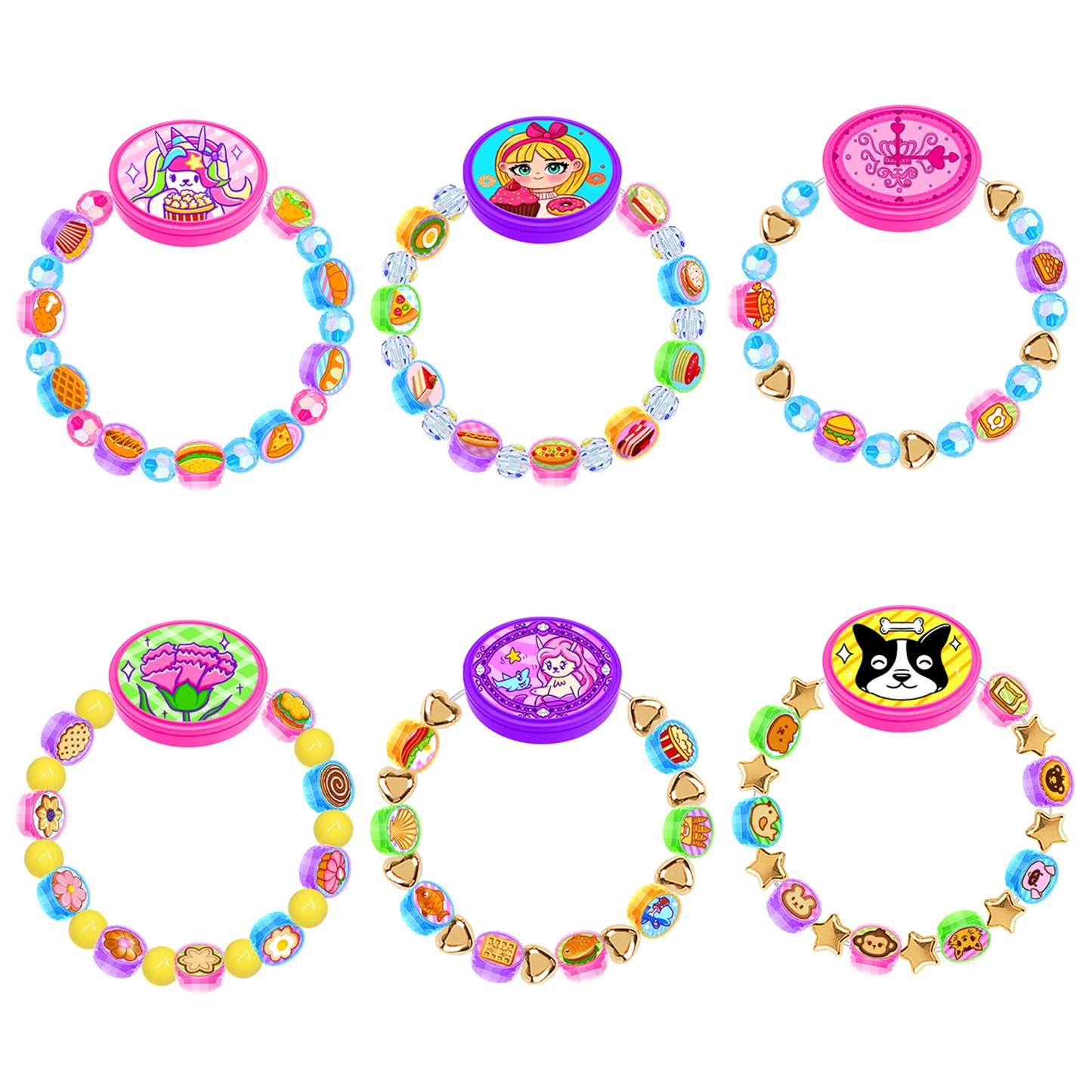 Bracelet Jewellery Making Kits for Girls, Beads DIY Arts and Crafts for Kids, Friendship Bracelets Necklace Making Kit Birthday Gifts for Child Teenagers 5-14 Years Old