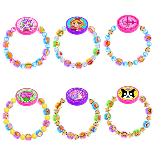 Bracelet Jewellery Making Kits for Girls, Beads DIY Arts and Crafts for Kids, Friendship Bracelets Necklace Making Kit Birthday Gifts for Child Teenagers 5-14 Years Old