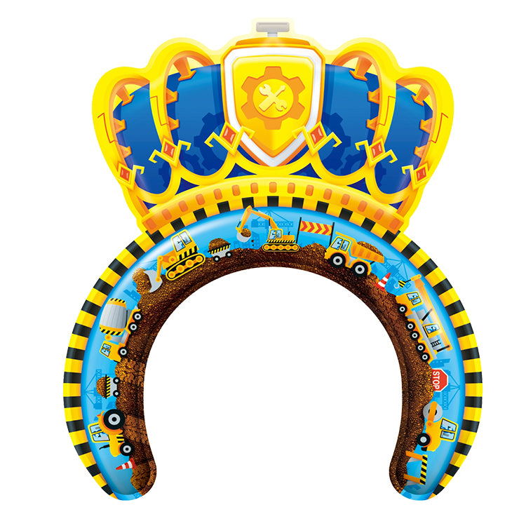 Inflatable Headbands Inflatable Wrist Balloon Cartoon Hand Wearing Balloons Hair Hoop with Pump for Party Favors Birthday Carnival Decorations