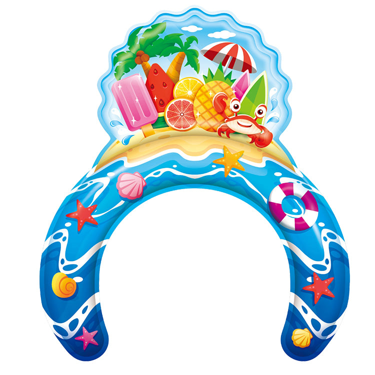 Inflatable Headbands Inflatable Wrist Balloon Cartoon Hand Wearing Balloons Hair Hoop with Pump for Party Favors Birthday Carnival Decorations