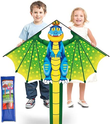 Dinosaur Kite for Kids Adults Easy to Fly & Assembly