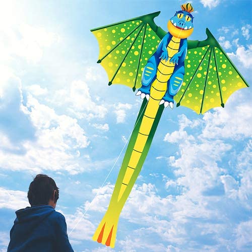 Dinosaur Kite for Kids Adults Easy to Fly & Assembly